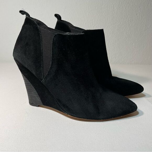 Vince Camuto Women’s Sz 9.5 Black Suede Yannick - Picture 10 of 10